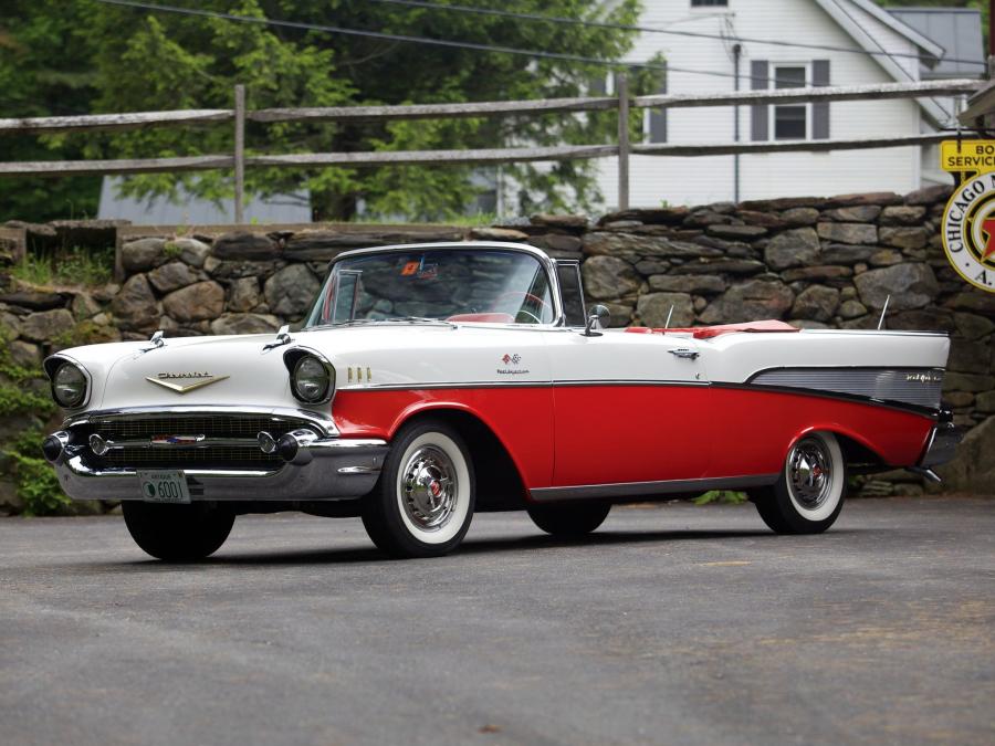  Chevrolet Bel Air Convertible Fuel Injection 1957 года  (фото 61 из 89)
